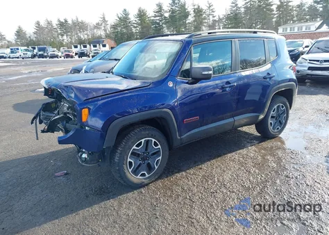 2016 Jeep Renegade Trailhawk из США, поврежденный, VIN ZACCJBCT8GPC91105